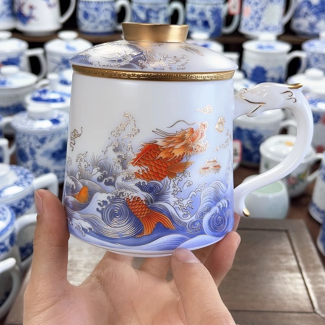 东**哥景德镇陶瓷马克杯