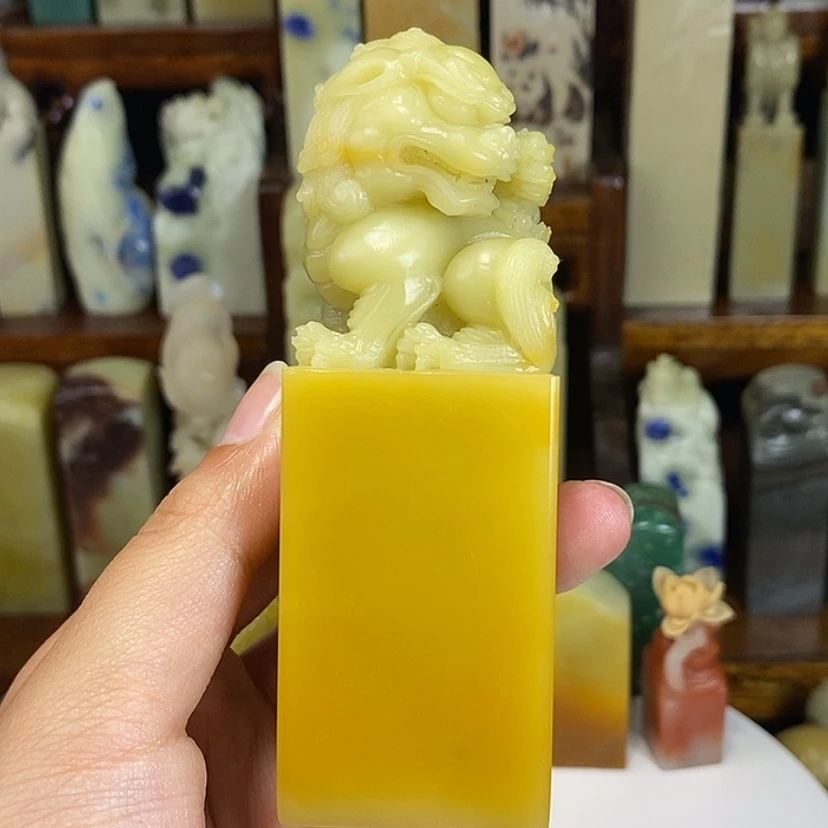 【闪购商品】青田石印石大*