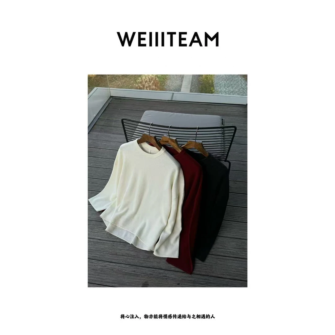 WEIIITEAM “云絮织暖”绵羊毛三色打底  88652