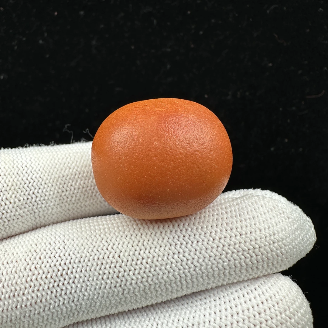 A2390天然原矿蜜蜡老蜡桶珠22x26mm7.7克抖音基地质检发货