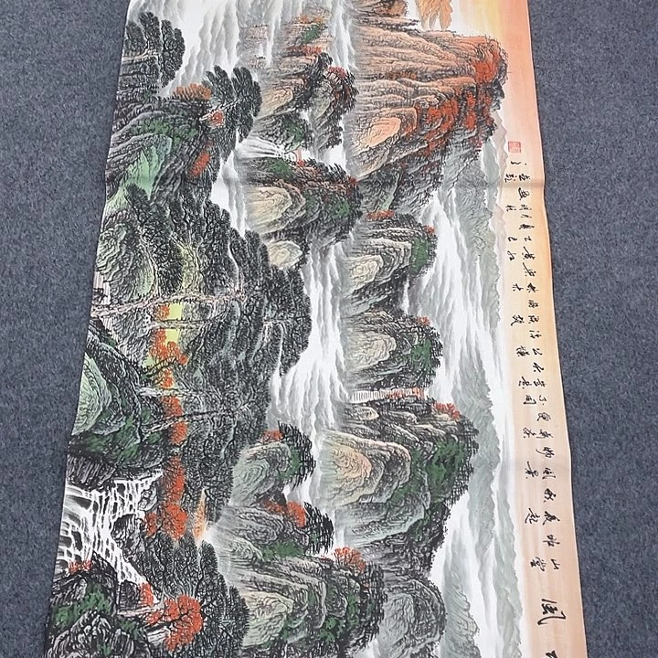 国画手绘国画欣赏一下