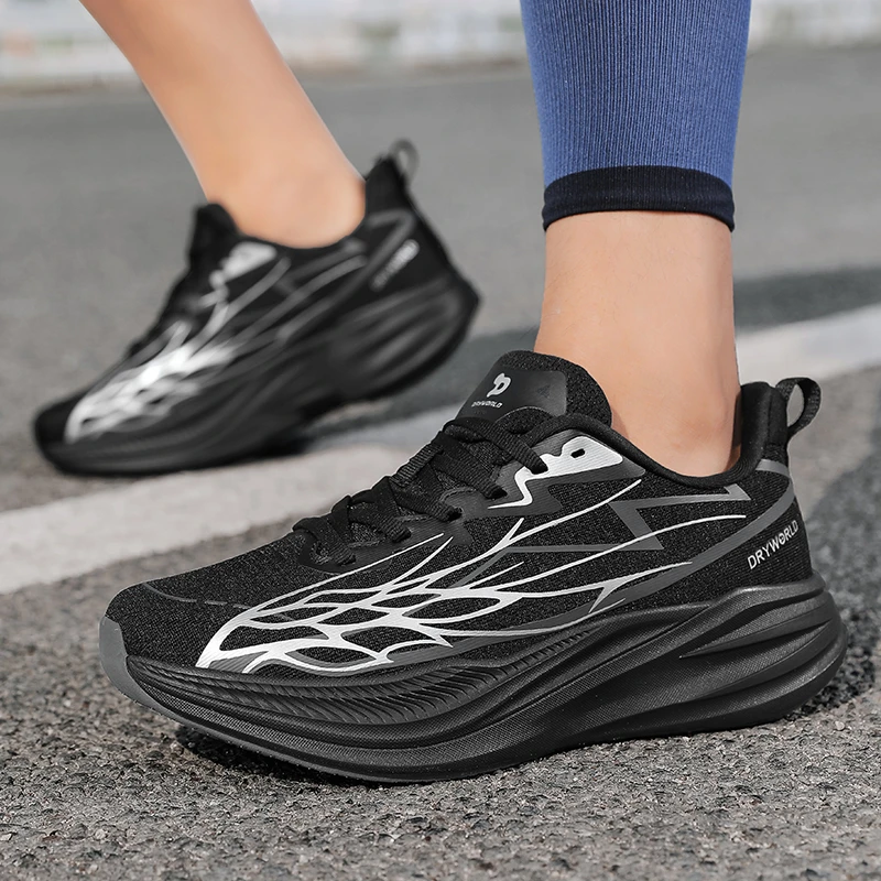 【超临界中底】巨沃德秋季新款情侣减震跑步鞋轻便透气休闲运动鞋