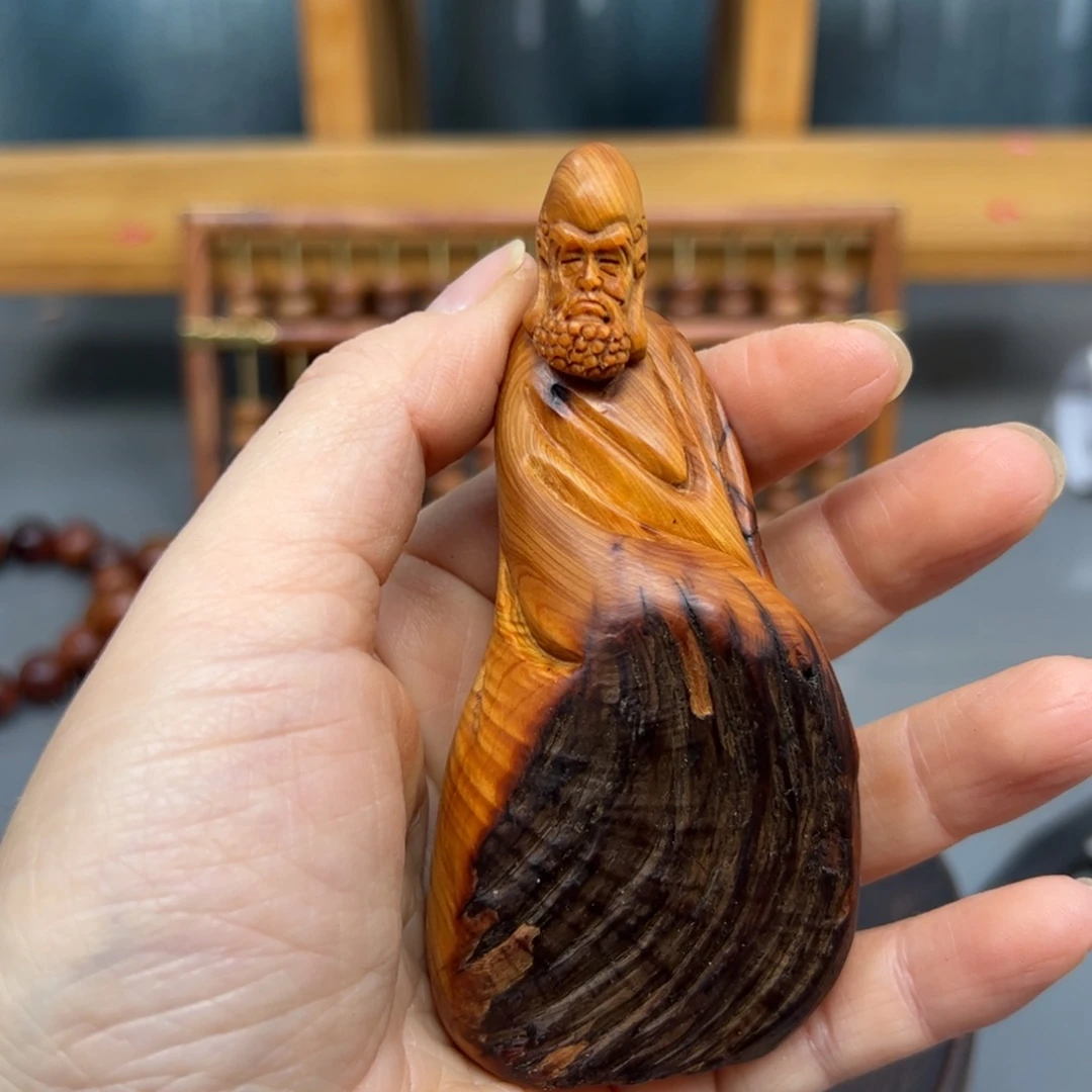 柏木崖柏木摆件手把件，44