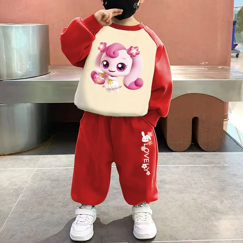 儿童套装洋气韩版秋冬装新款女童卫衣卫裤宝宝童装春秋季两件套