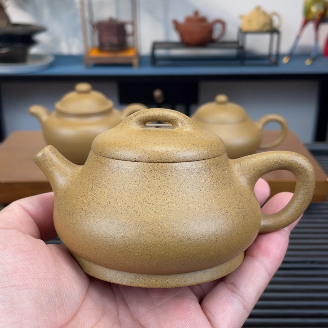 紫砂茶壶青段饮瓢180cc