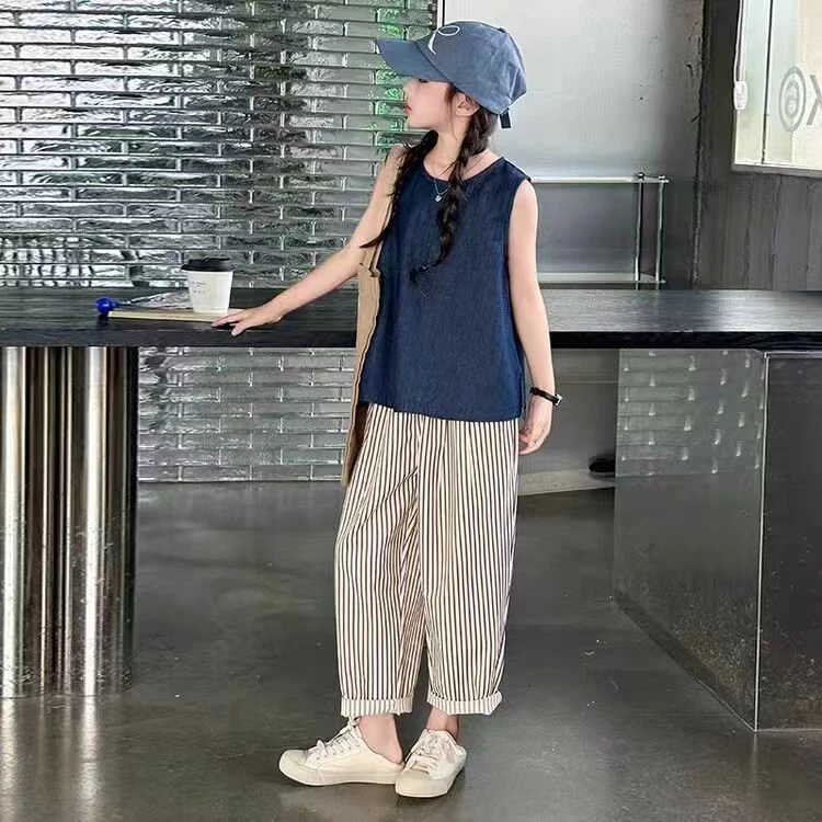 韩系女童洋气款套装1002