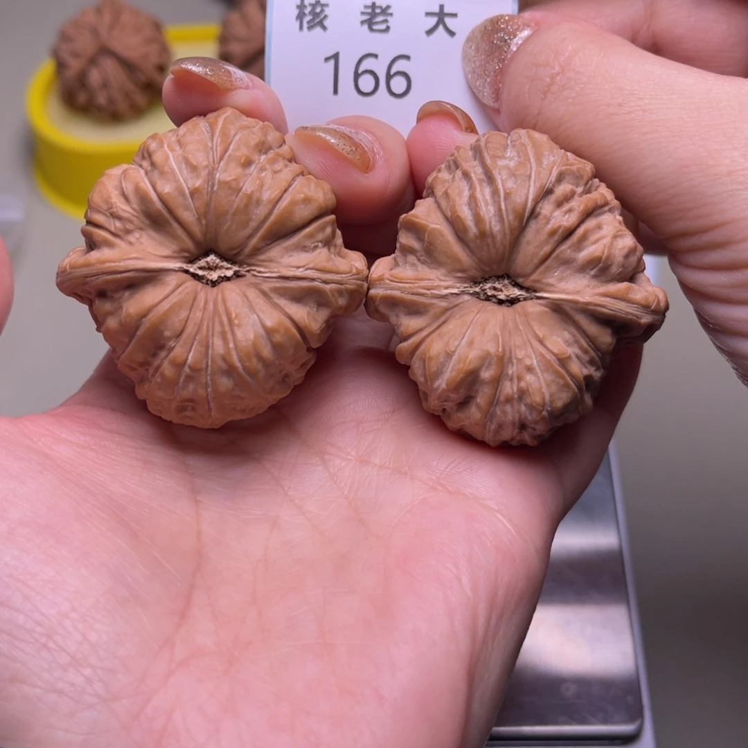 文玩核桃把件南瓜44.166
