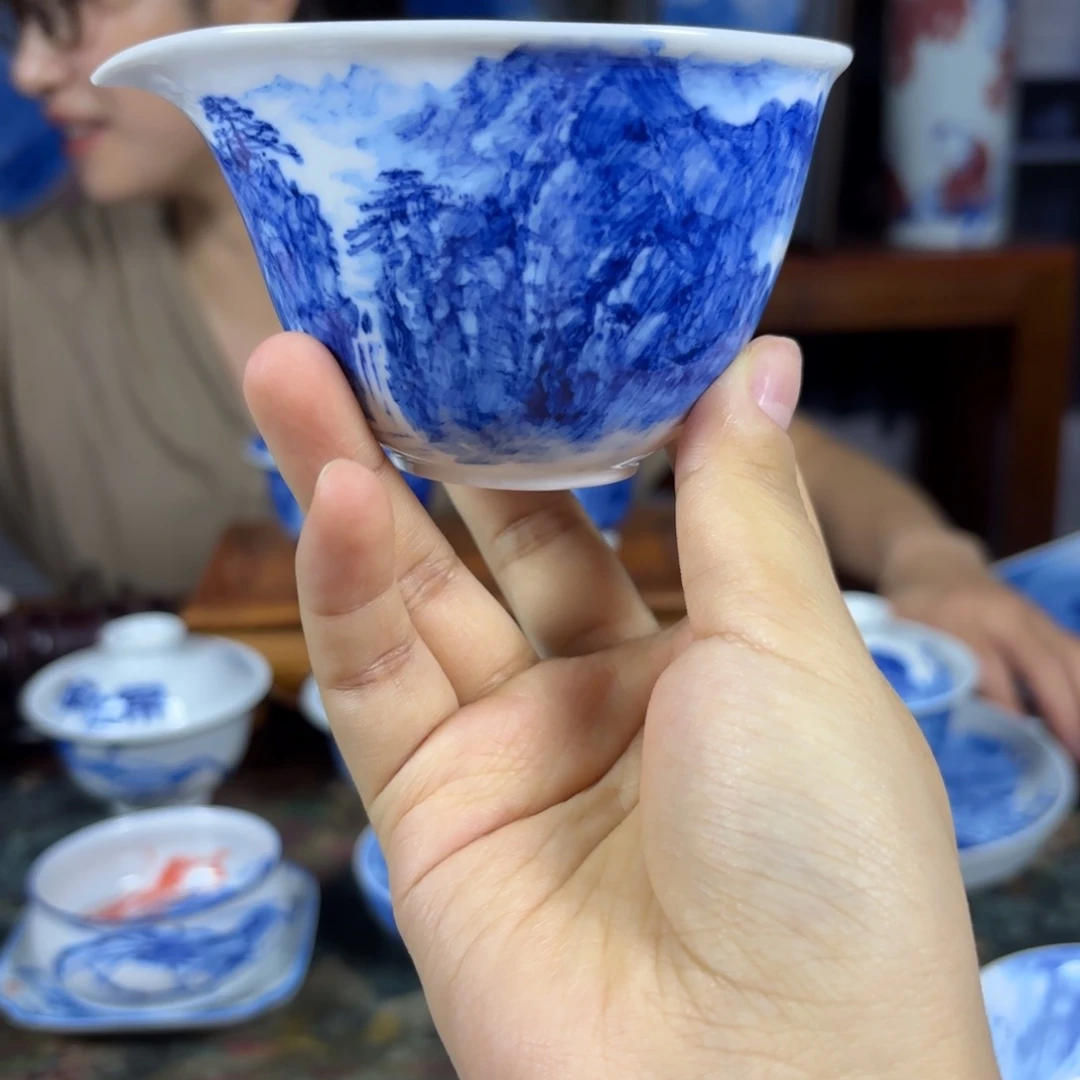 龍***竞国一王老师手绘山水