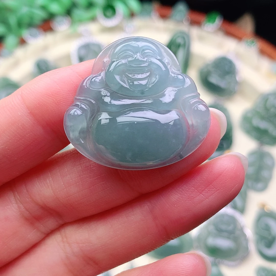 颈饰未镶嵌翡翠吊坠