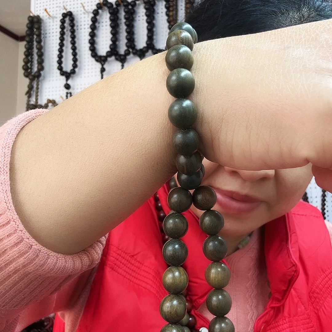 绿檀1.2的17粒的素珠