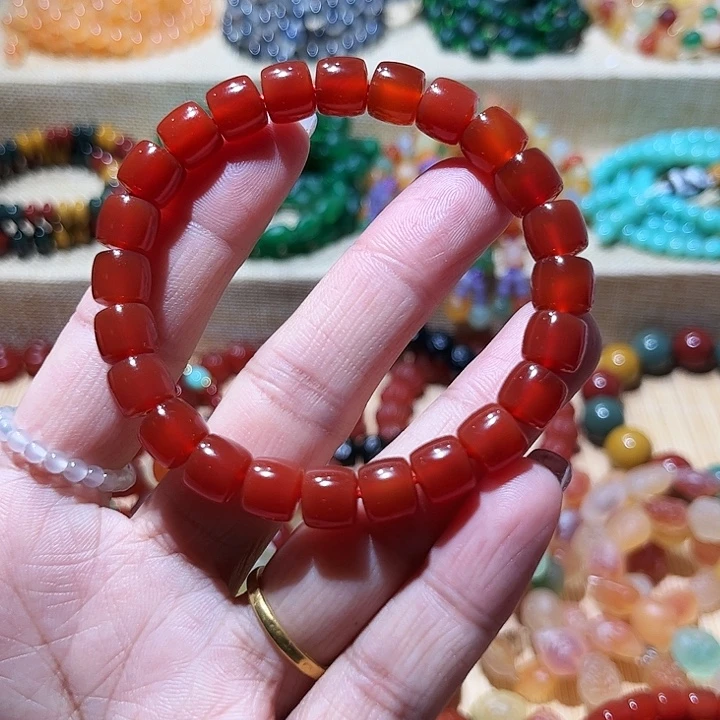 玛瑙/玉髓未镶嵌手链