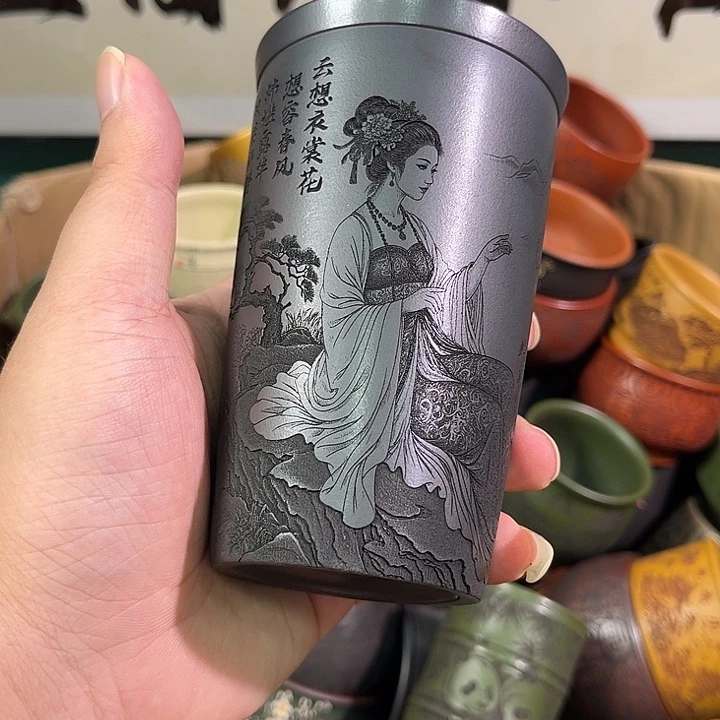 茶杯紫砂全手工紫砂主人杯