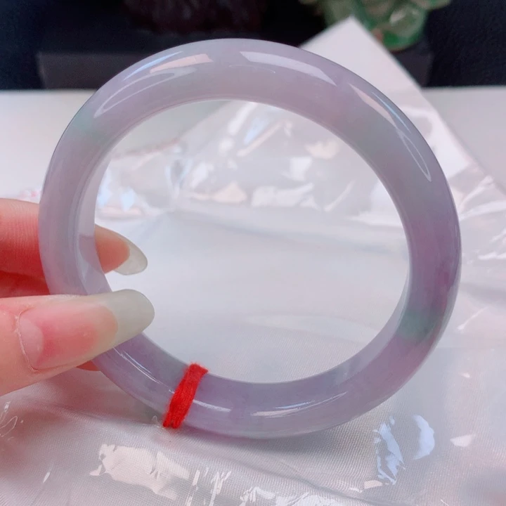 隔***许翡翠未镶嵌手镯57圈