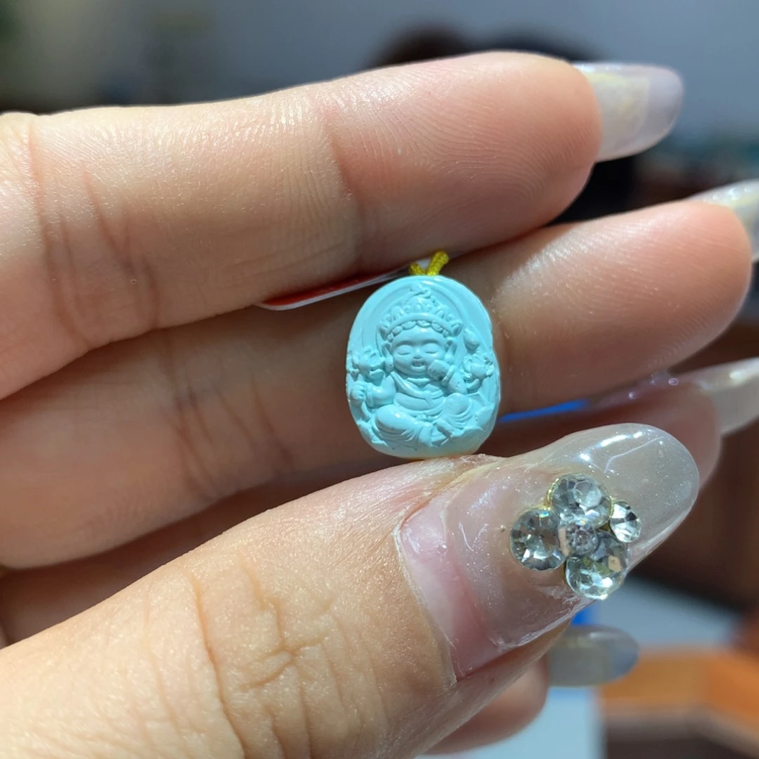 绿松石未镶嵌配饰