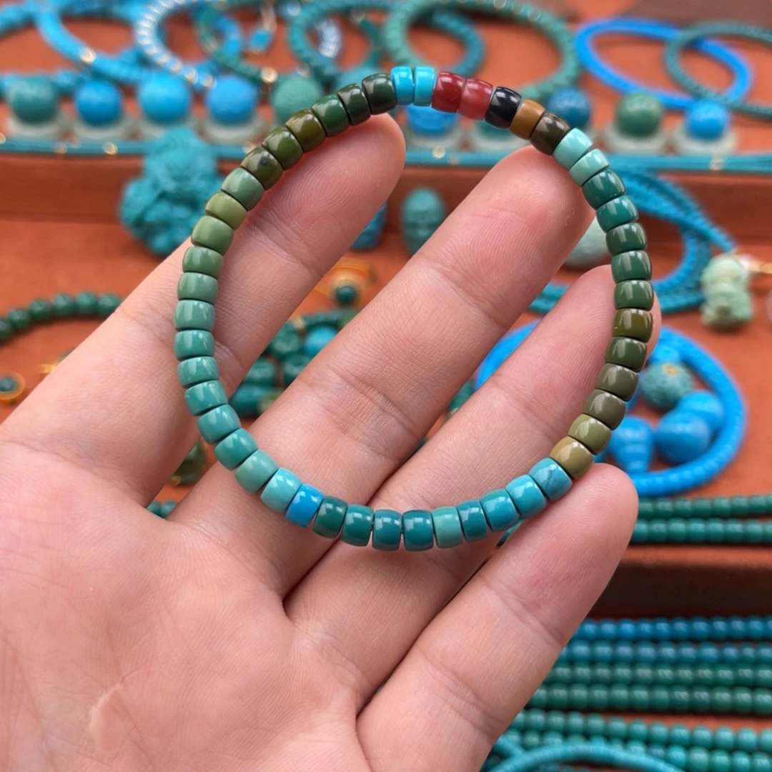 绿松石未镶嵌珠宝奇石