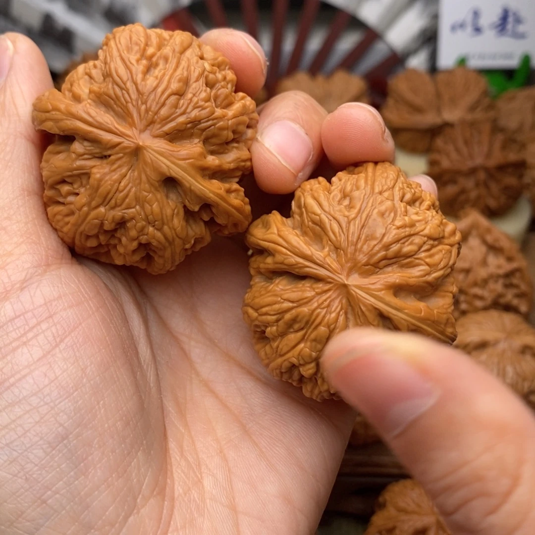 文玩核桃把件373号43粗筋