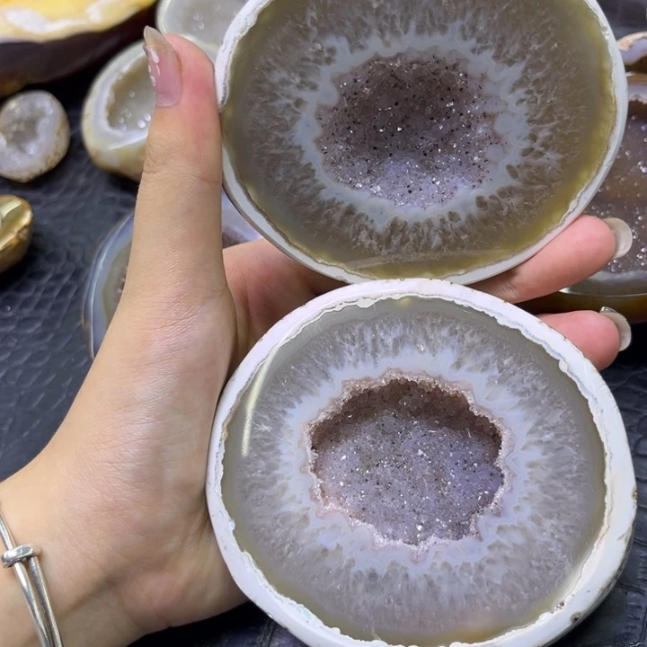 未镶嵌发饰水晶紫晶盆