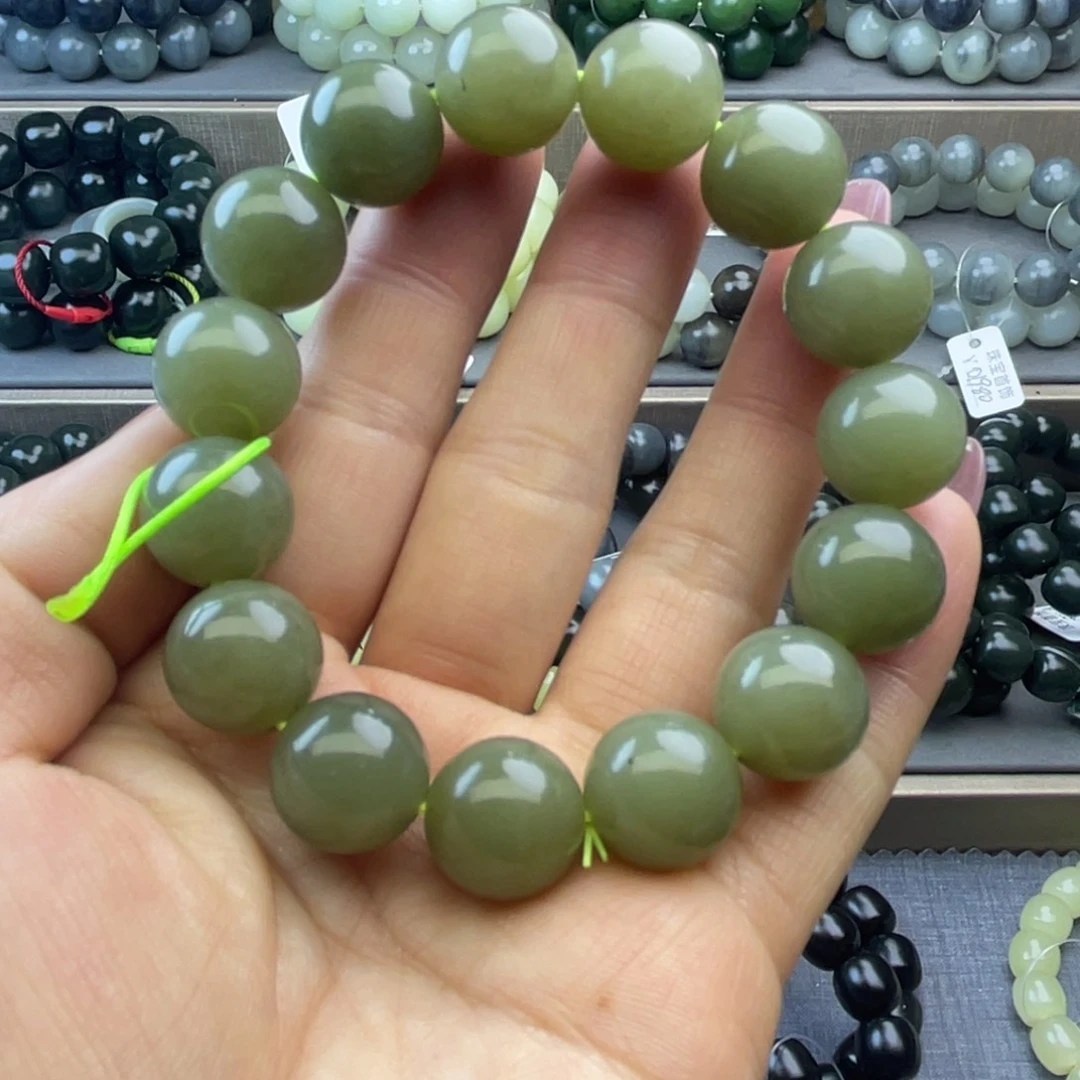 和田玉手链未镶嵌