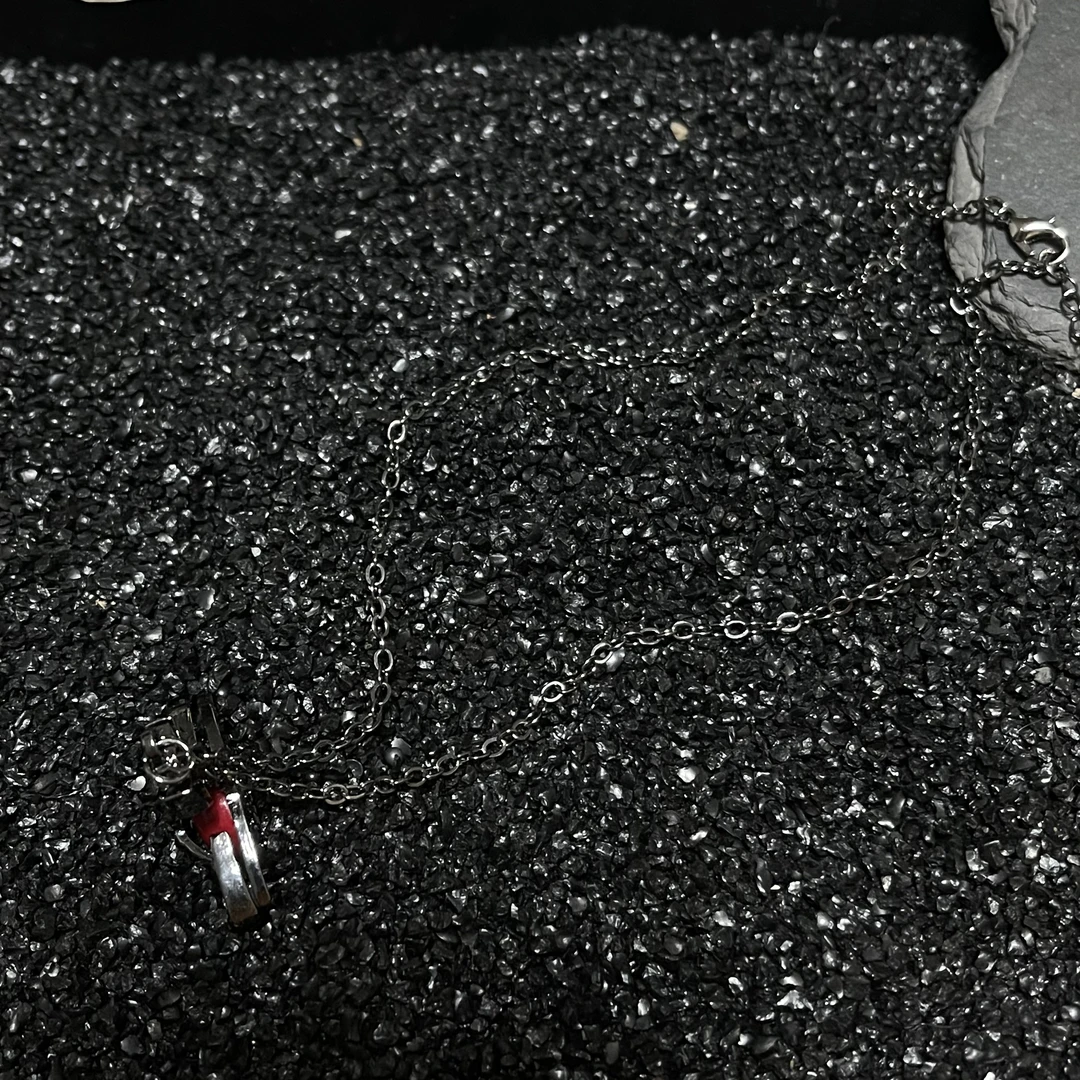 钛钢项链 岩朵饰品-2345-时尚项链-5