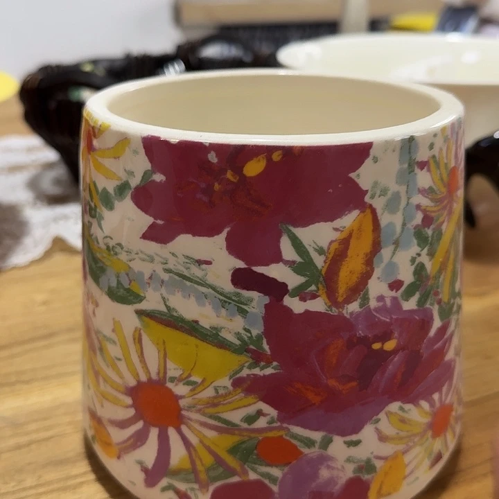 高温陶瓷中号油画罐子微瑕