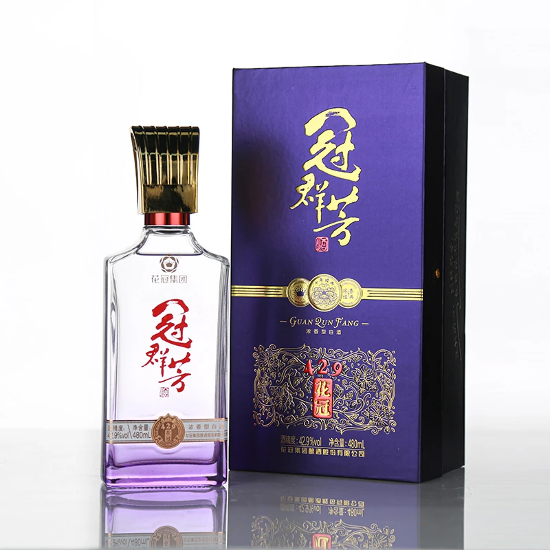 花冠冠群芳429花冠浓香型白酒42.9%vol