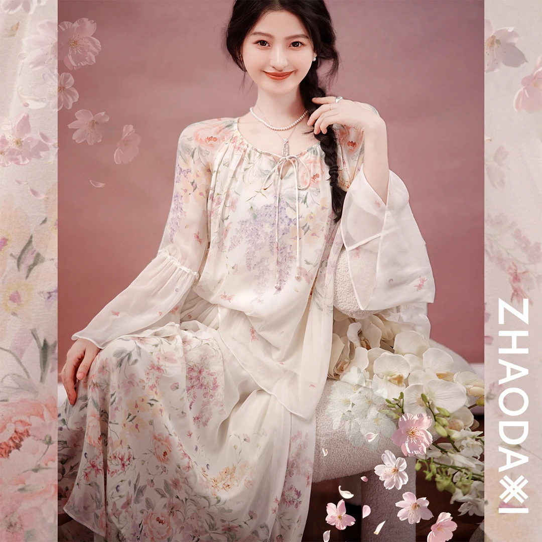 【赵大喜】现货！520真si套装 | 100桑蚕si 渐变画稿作品