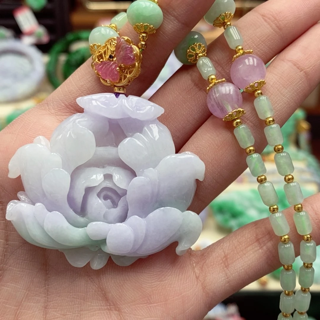 颈饰未镶嵌翡翠翡翠吊坠