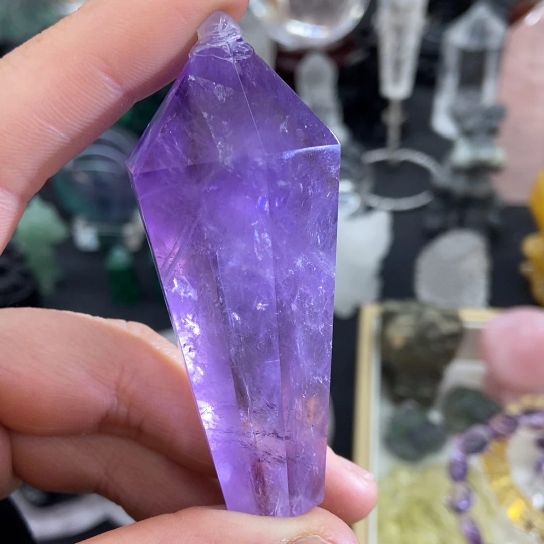 水晶未镶嵌珠宝半成品