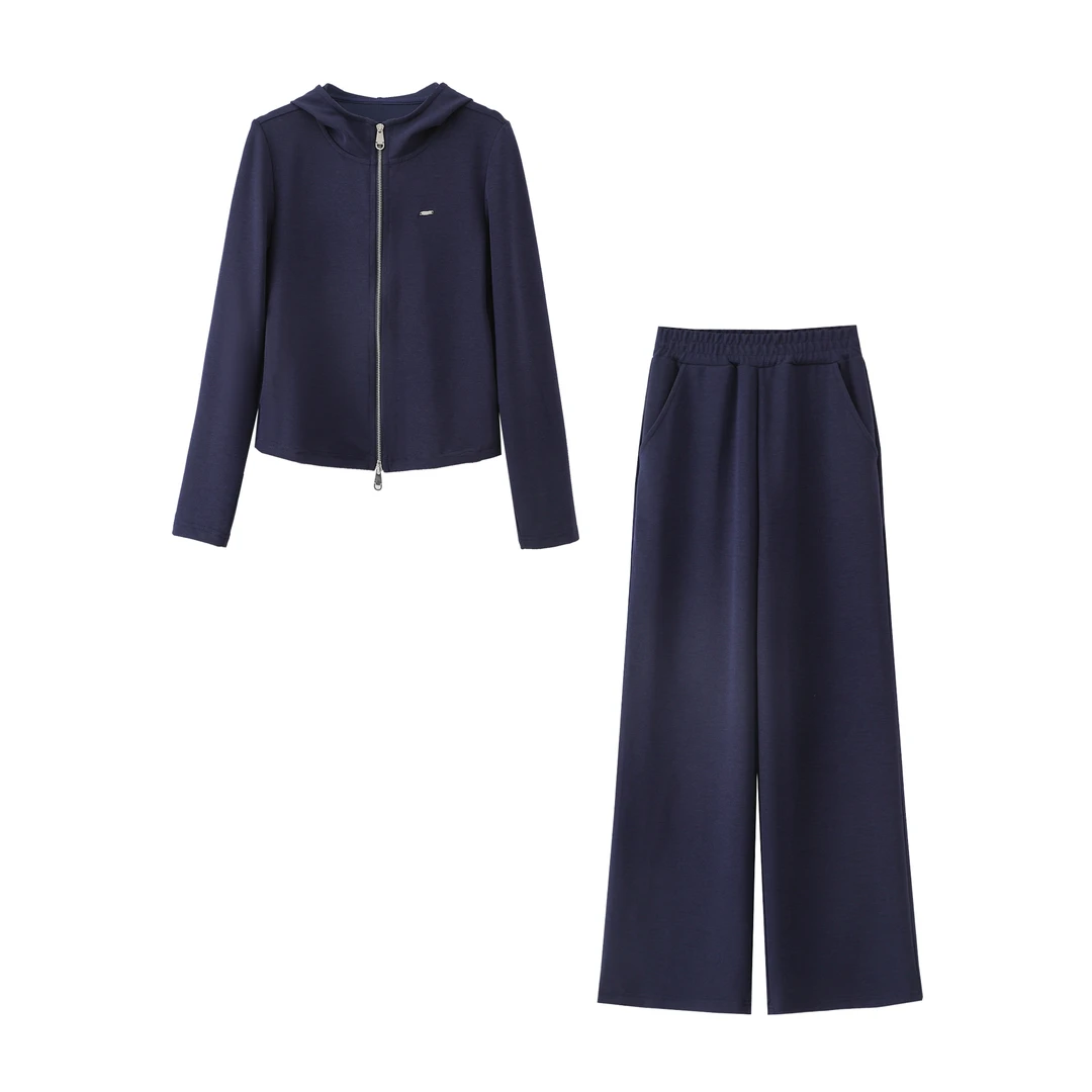 【丝滑莫代尔】依凡芙2025年秋季新款休闲套装JY887A/LGP