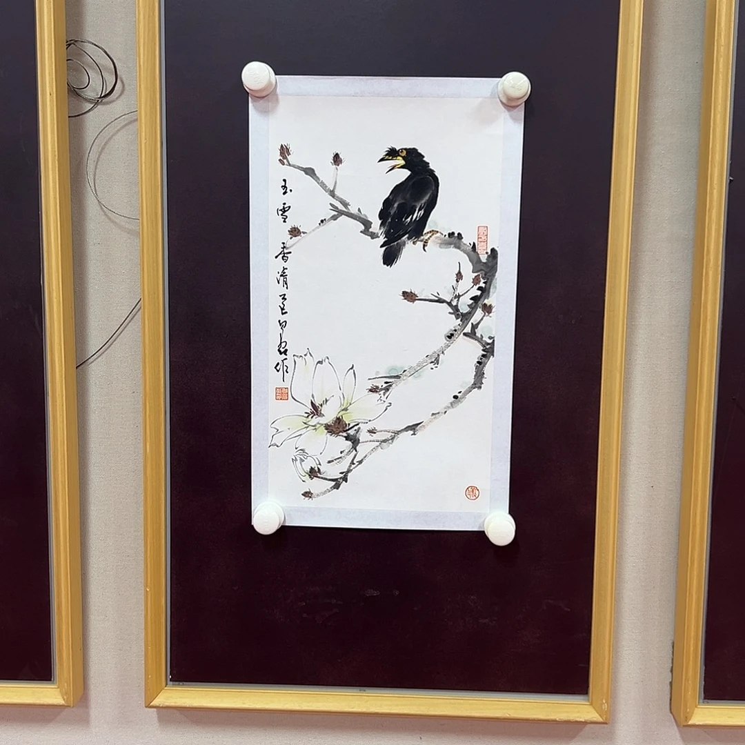 国画白光艺术精品