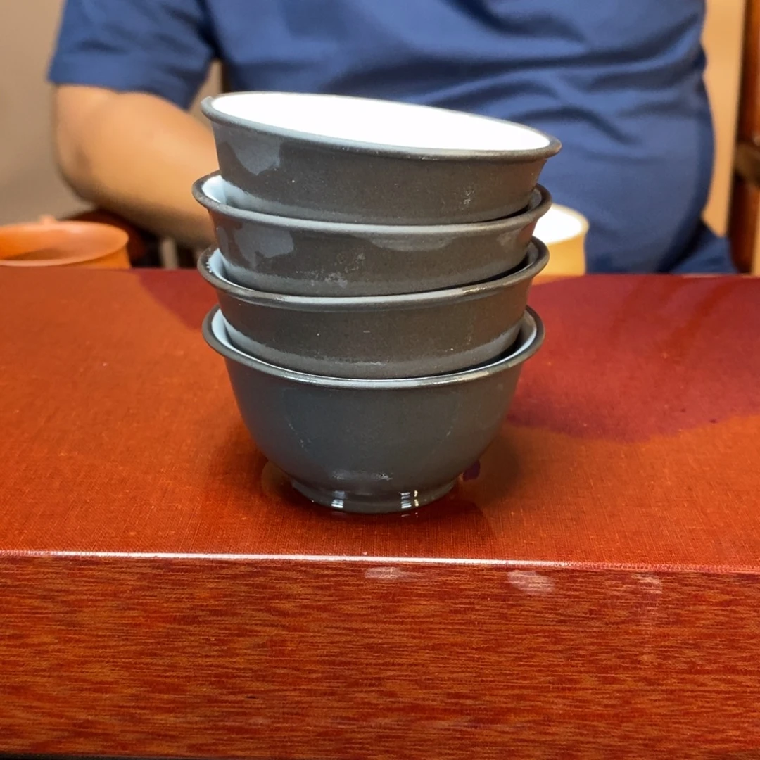 茶壶紫砂高端50cc黑料客杯