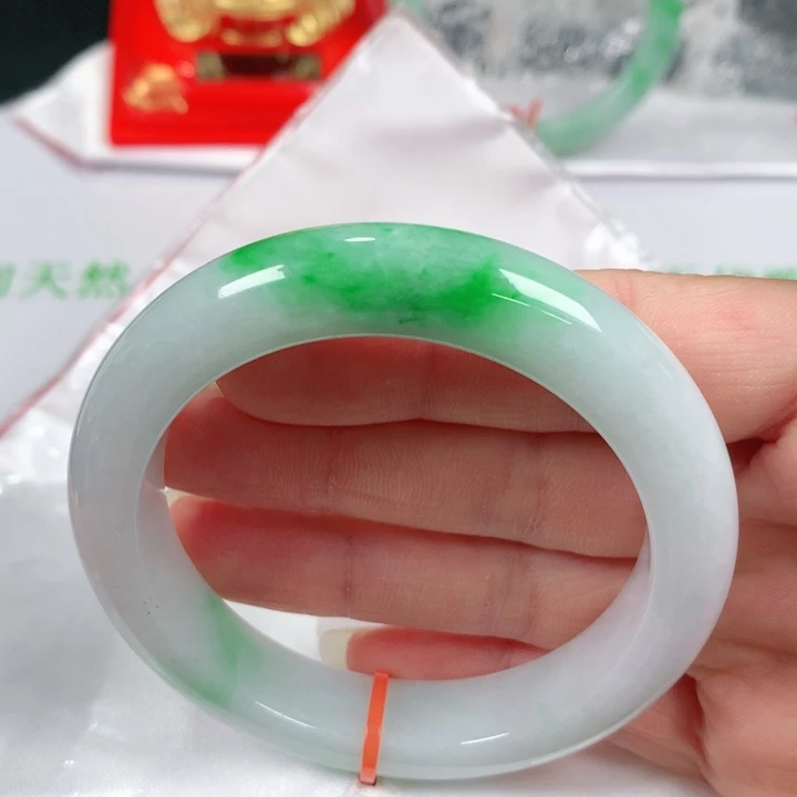 未镶嵌手镯翡翠   编号DH1227 正圈54