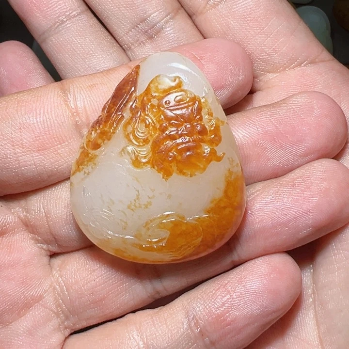 颈饰未镶嵌和田玉忧***提