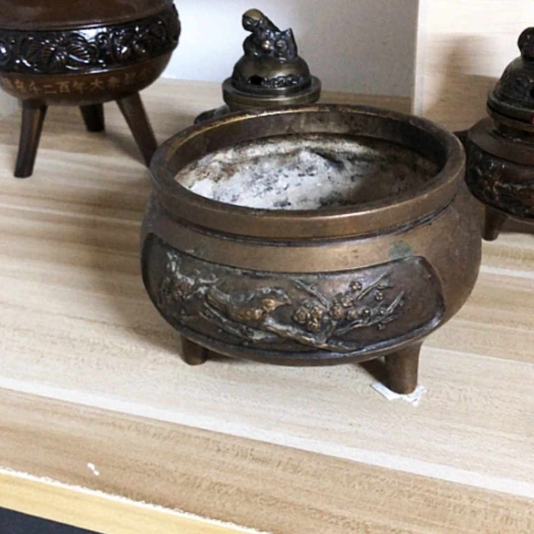 【闪购商品】碗有使用痕迹纯铜香炉