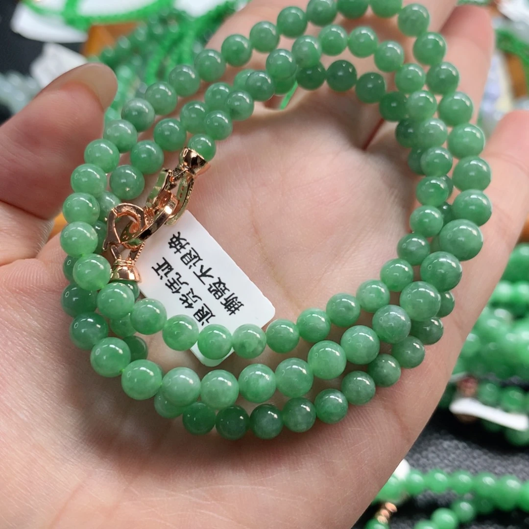 翡翠未镶嵌手链翡翠