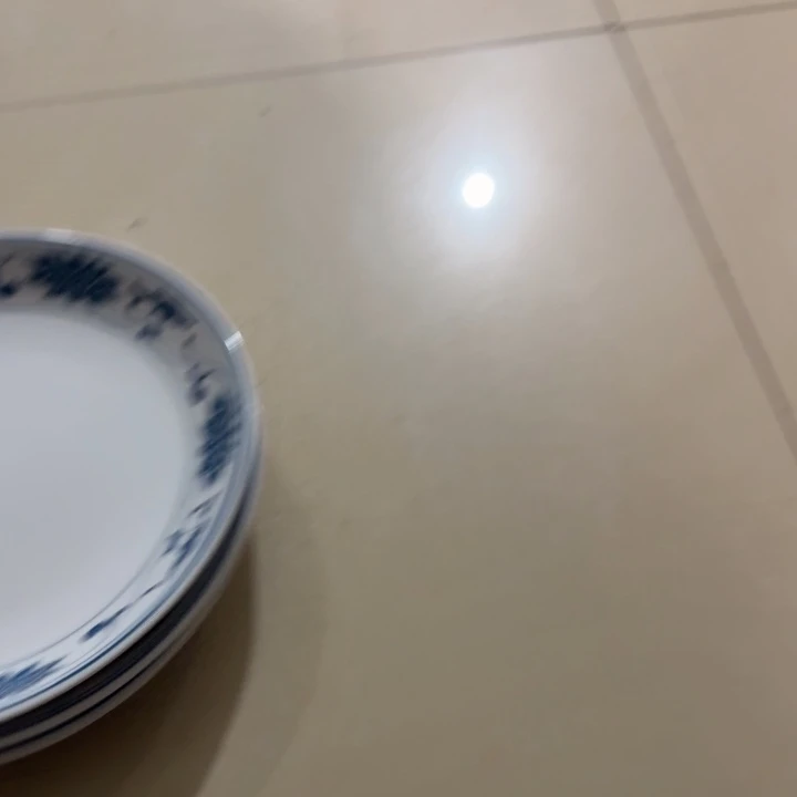 转***菜醴陵群力139盘子28厘米有瑕疵3片