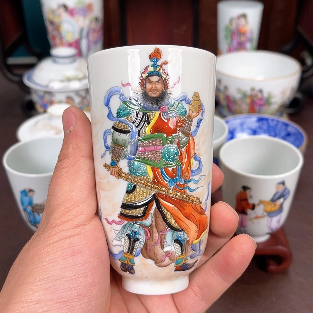 杯冬**阳景德镇瓷器全手工制作