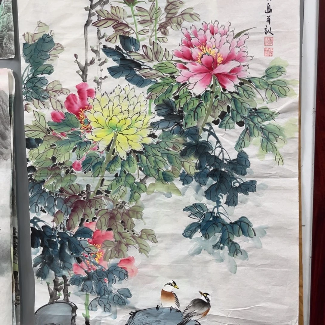 国画用****2宣纸手绘，手工作品