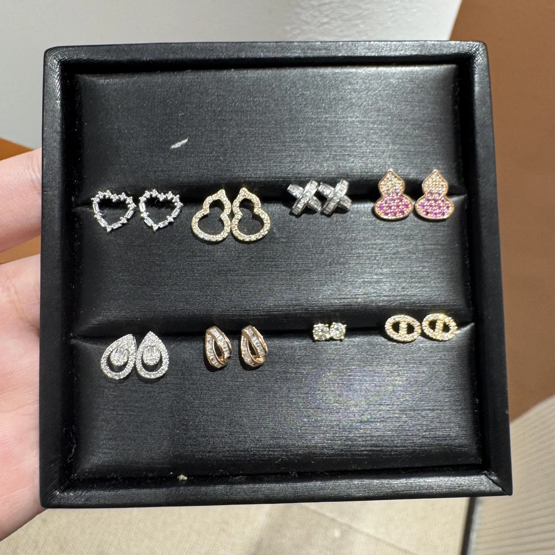 【一菲臻选】钻石耳饰-TG10-多样性发其一|BZS4