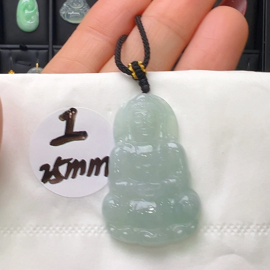 翡翠未镶嵌颈饰Fulu