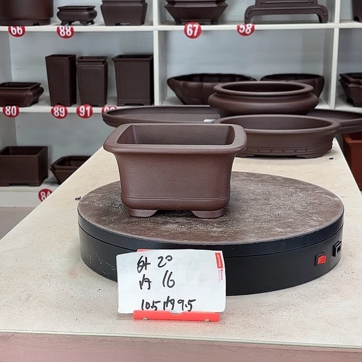 花盆紫砂下带小四方