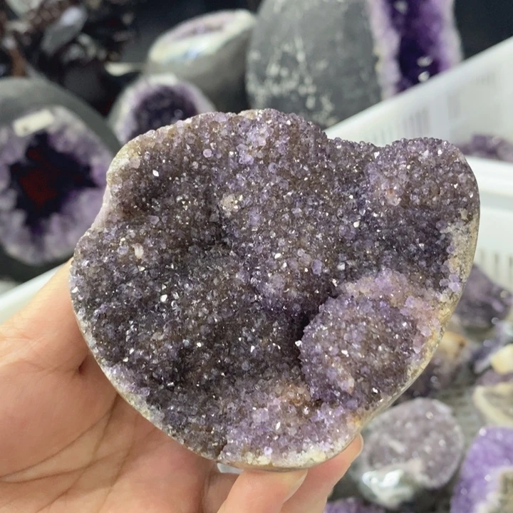 未镶嵌珠宝半成品紫晶