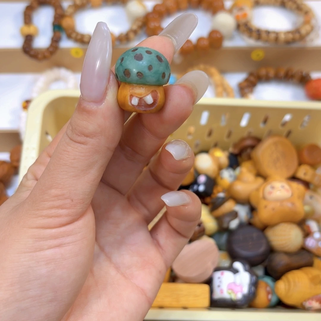 星月菩提吊坠蘑菇