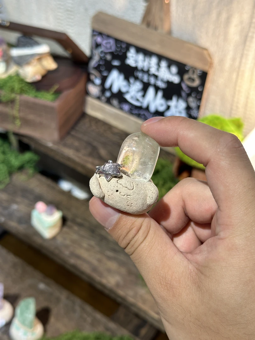 水晶小豆丁绿幽灵8