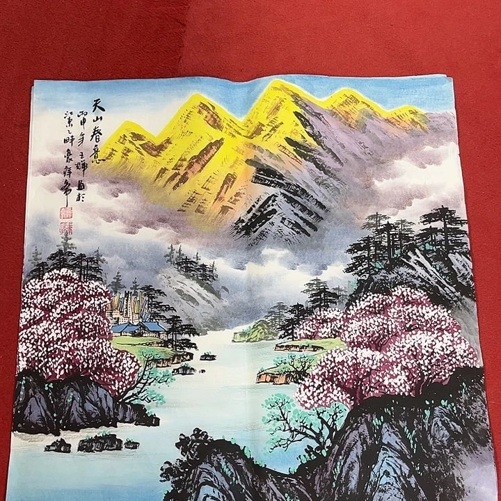 国画手绘国画作品