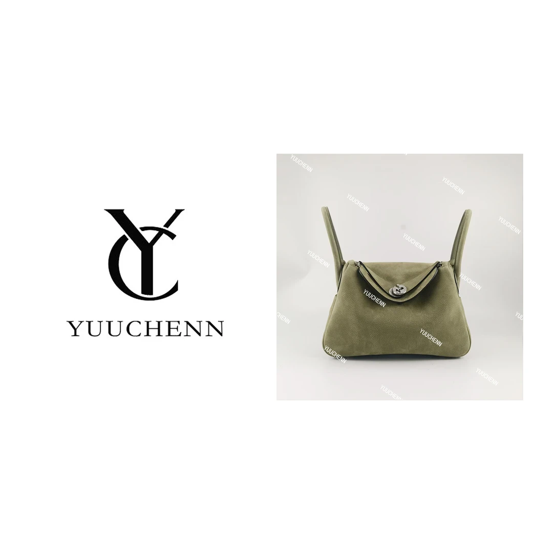 YUUCHENN【lindy】包包进口鹿皮26cm 维罗纳绿 HH4890