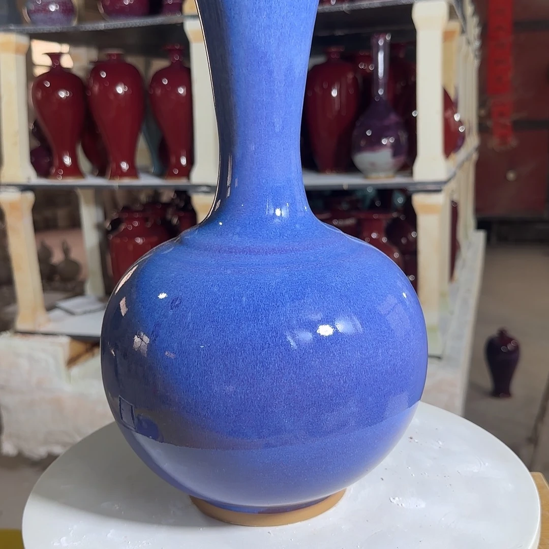 陶摆件郑家钧窑摆件