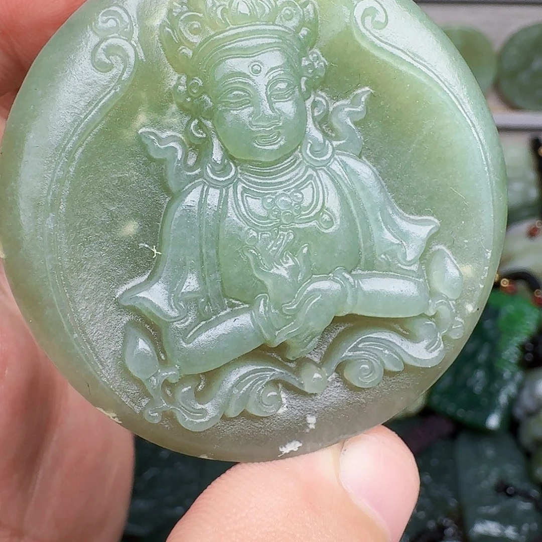 颈饰未镶嵌和田玉