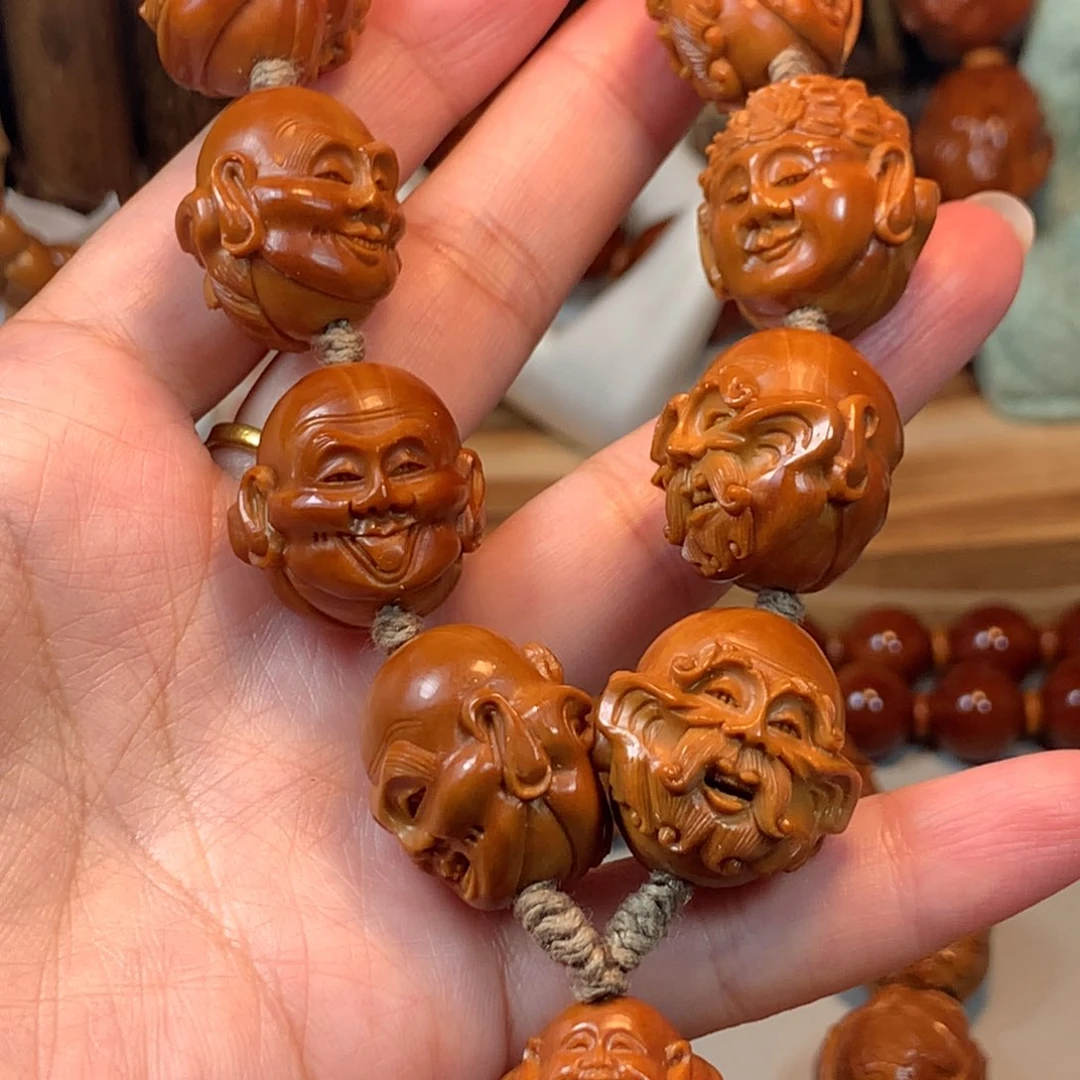 手串/手链橄榄核壹**言橄榄核殷派罗汉