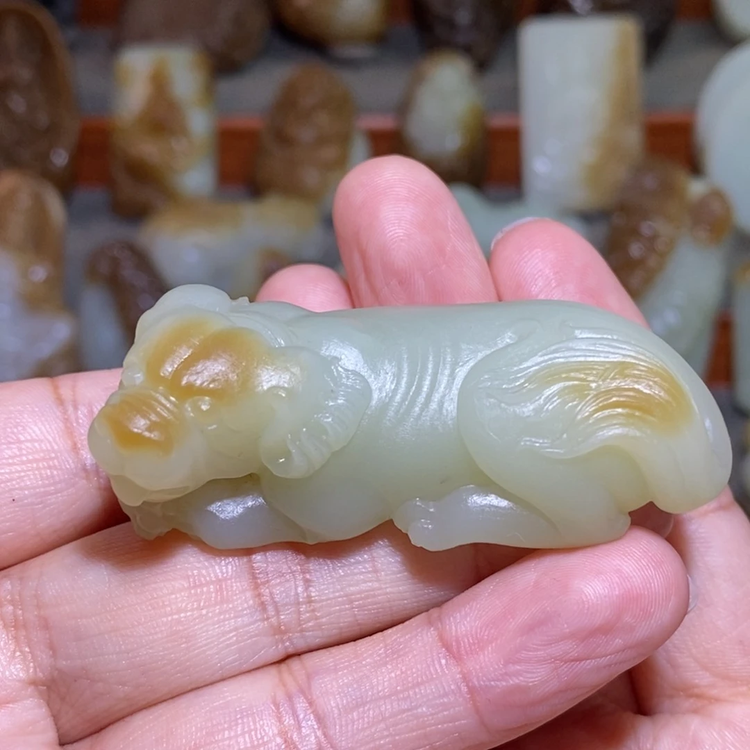 定制和田玉且末糖旺财